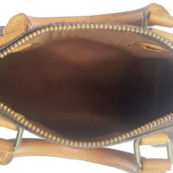 Authentic Louis Vuitton Monogram Mini Sac HL Speedy Nano Bag Vintage Purse Y2K - Picture 10 of 12